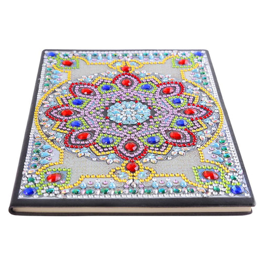 DIY Mandala Special Shaped Diamond Painting 50 Pages A5 Sketchbook Notebook