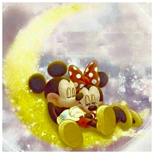 Mickey Mouse - Full Round Drill Diamond Painting 30*30 CM