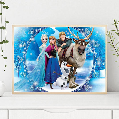 Frozen - Full Round Drill Diamond Painting 30*40 CM