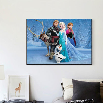 Frozen - Full Round Drill Diamond Painting 30*40CM