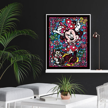 Mickey Mouse - Full Round Drill Diamond Painting 30*40 CM