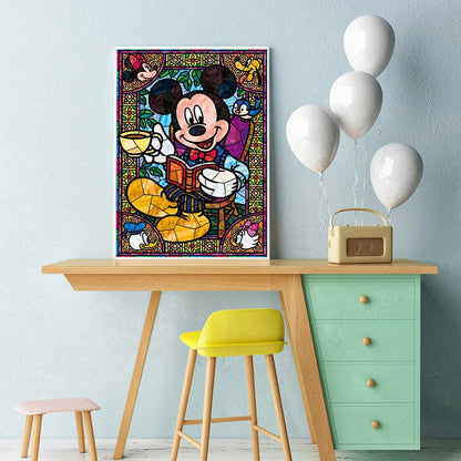 Mickey Mouse - Full Round Drill Diamond Painting 30*40 CM