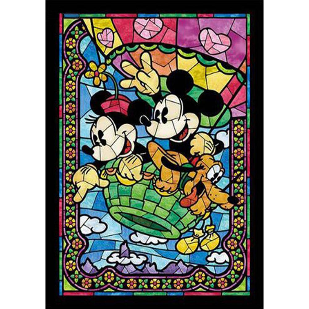 Mickey Mouse - Full Round Drill Diamond Painting 30*40CM