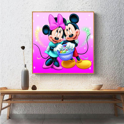 Mickey Mouse - Full Round Drill Diamond Painting 30*30 CM