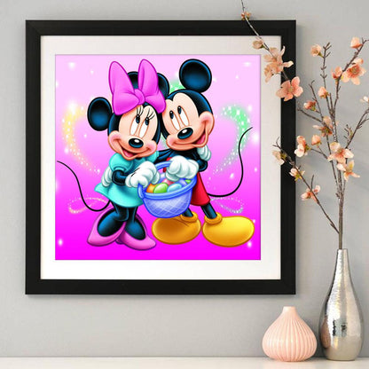 Mickey Mouse - Full Round Drill Diamond Painting 30*30 CM