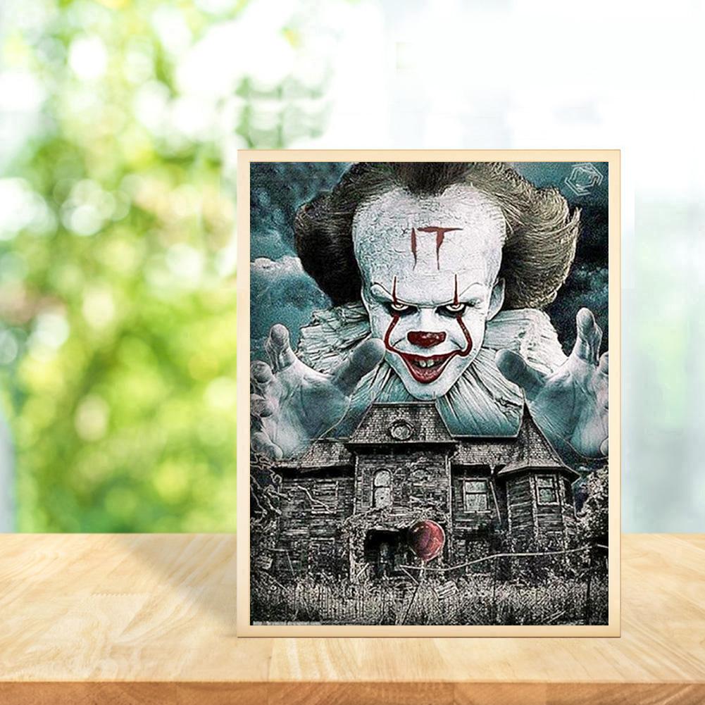 Clown - Full Round Drill Diamond Painting 30*40CM