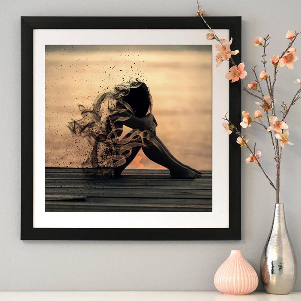 Beauty - Full Round Drill Diamond Painting 30*30CM