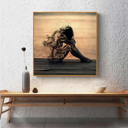 Beauty - Full Round Drill Diamond Painting 30*30CM