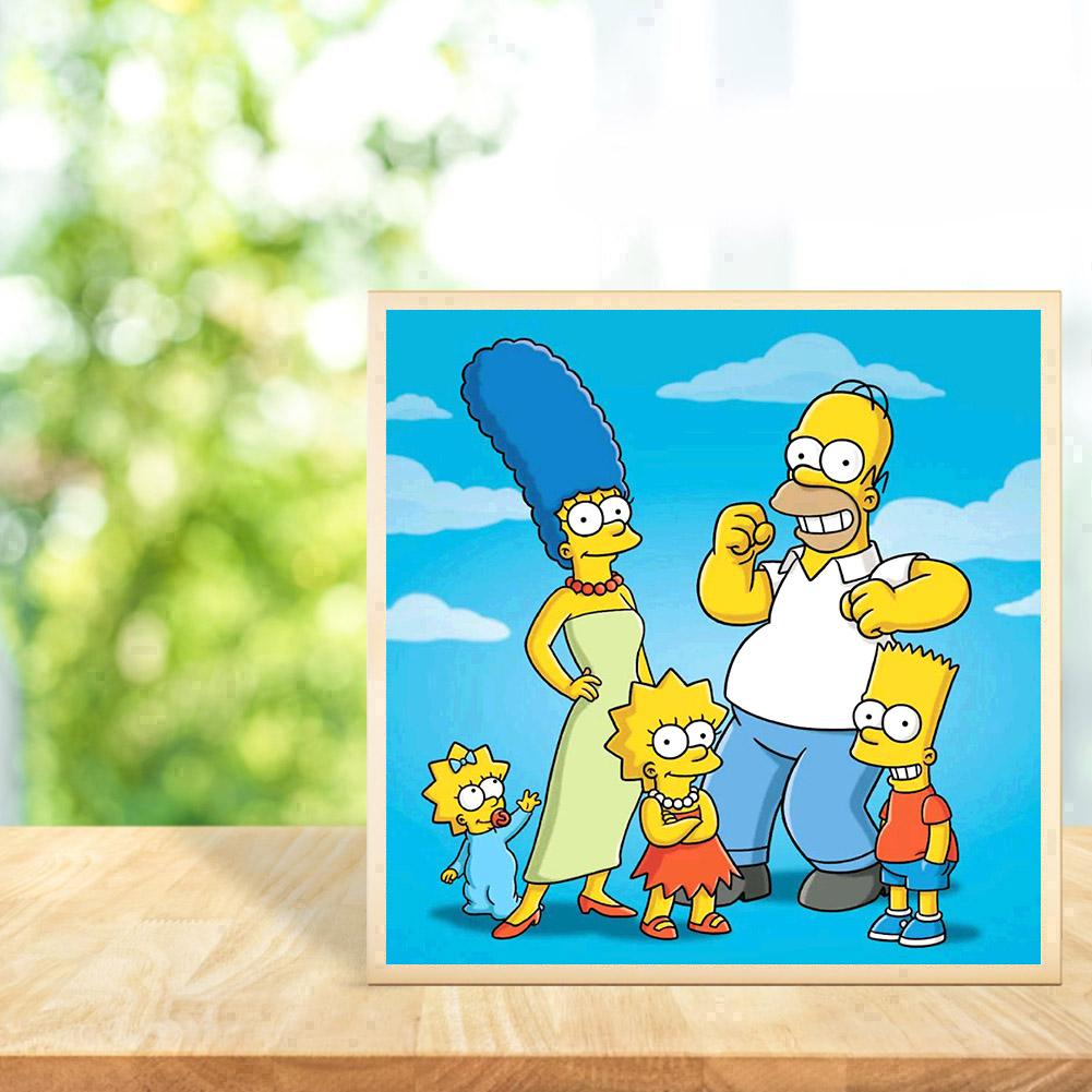 Simpsons - Full Round Drill Diamond Painting 30*30CM