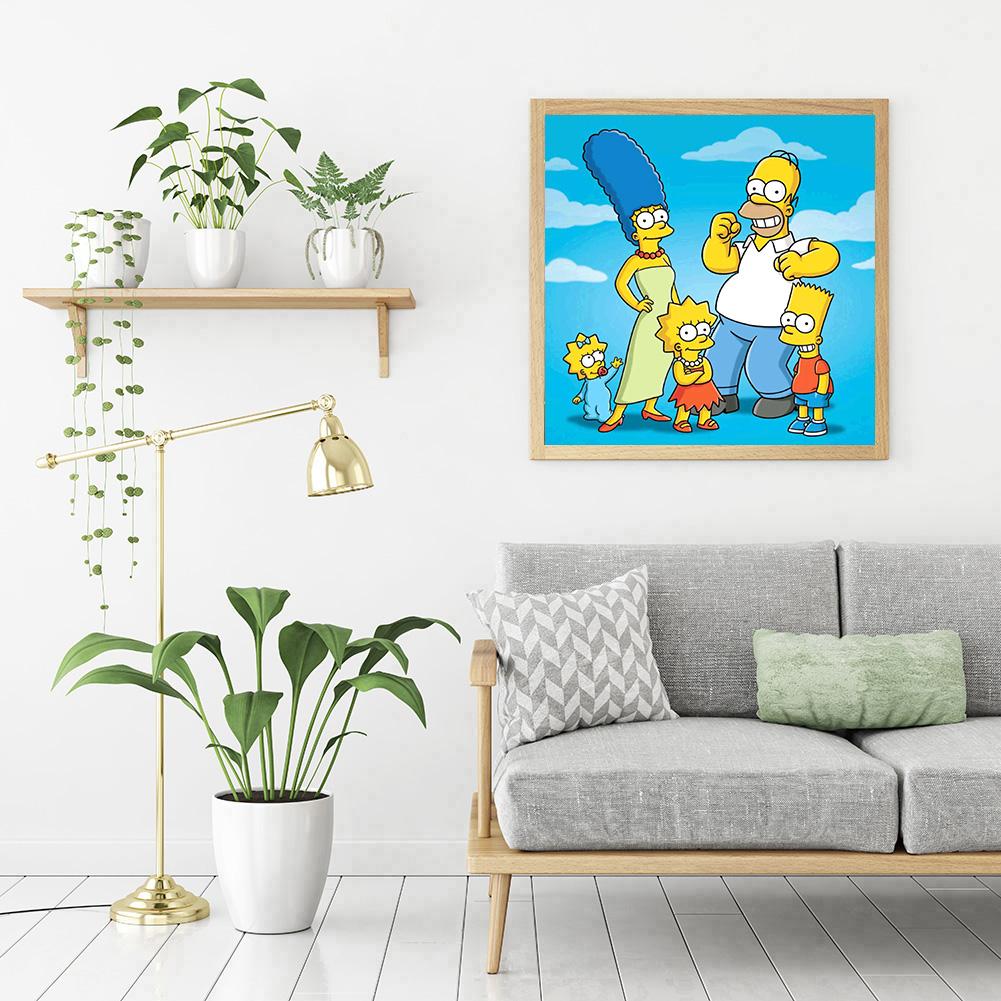 Simpsons - Full Round Drill Diamond Painting 30*30CM