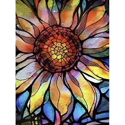 Sunflower - Full Round Drill Diamond Painting 30X40CM