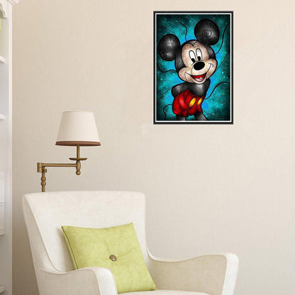 Mickey - Full Round Drill Diamond Painting 30*40CM