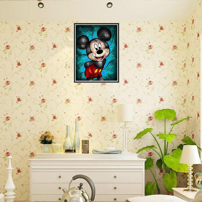 Mickey - Full Round Drill Diamond Painting 30*40CM