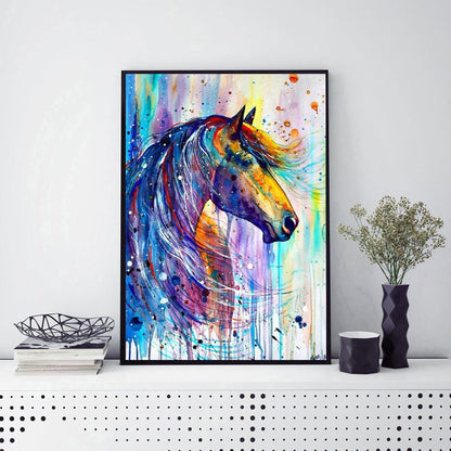 Horse - Full Round Drill Diamond Painting 30*40CM