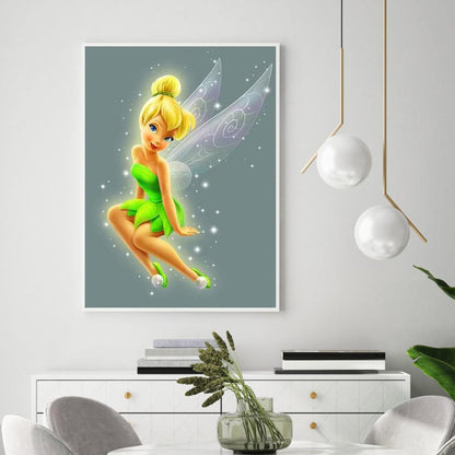 Tinker Bell - Full Round Drill Diamond Painting 30*40CM