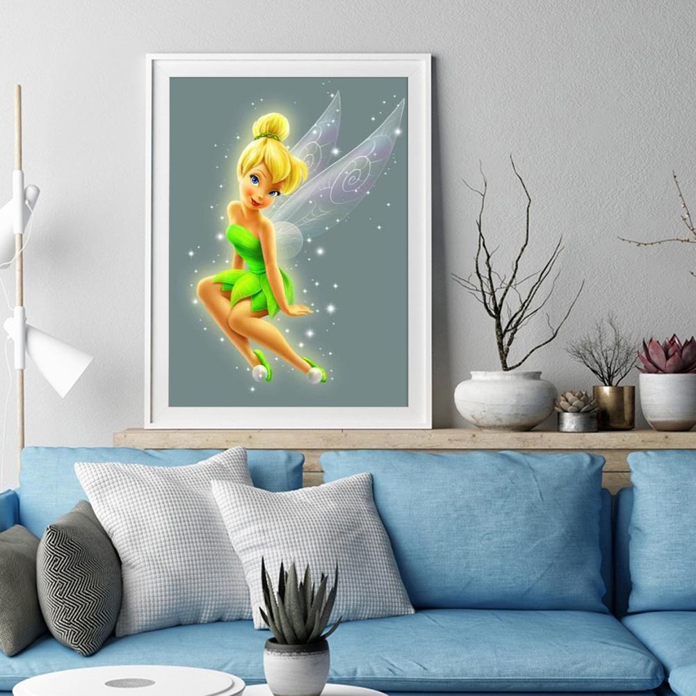 Tinker Bell - Full Round Drill Diamond Painting 30*40CM