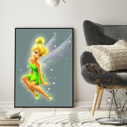 Tinker Bell - Full Round Drill Diamond Painting 30*40CM