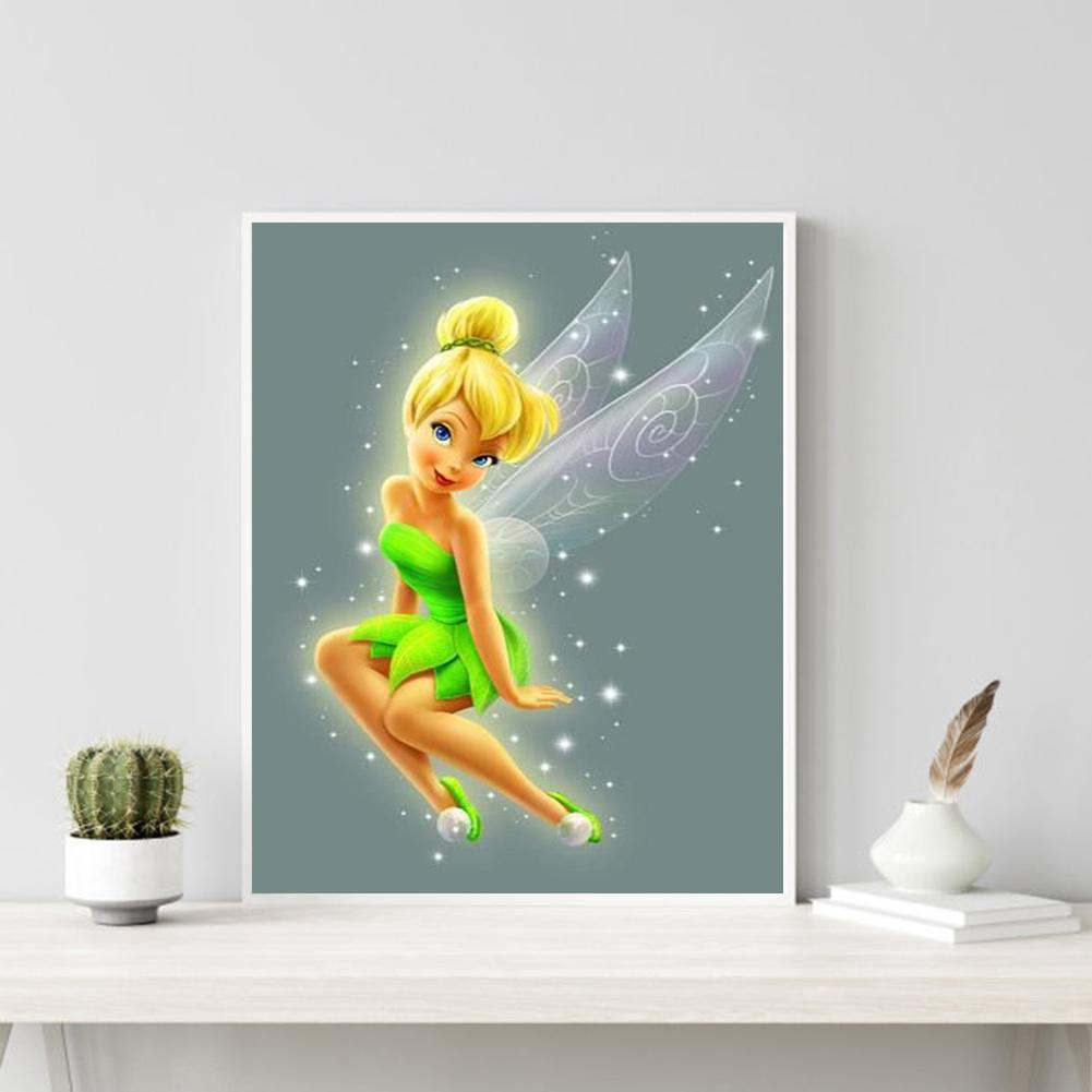 Tinker Bell - Full Round Drill Diamond Painting 30*40CM