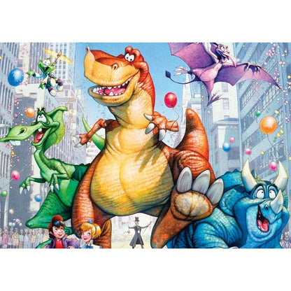 Dinosaur - Full Round Drill Diamond Painting 30*40CM