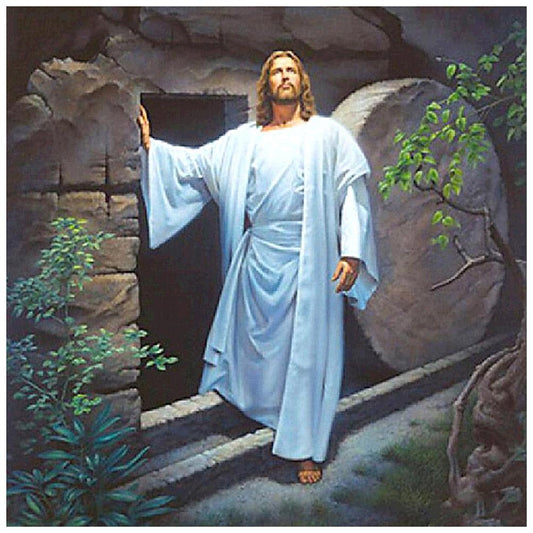 Jesus - Full Round Drill Diamond Painting 30*30CM