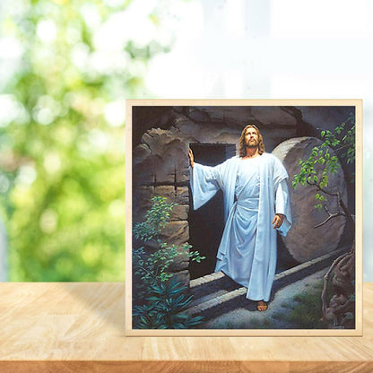 Jesus - Full Round Drill Diamond Painting 30*30CM