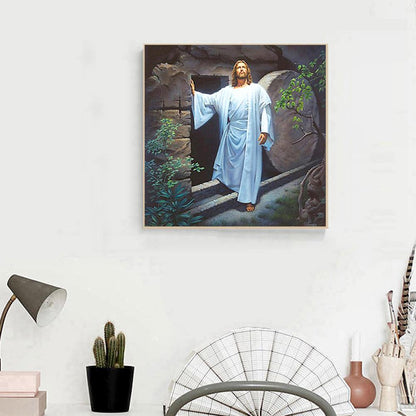 Jesus - Full Round Drill Diamond Painting 30*30CM