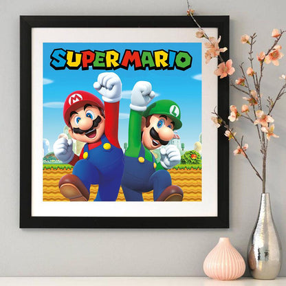 Mario - Full Round Drill Diamond Painting 30*30CM