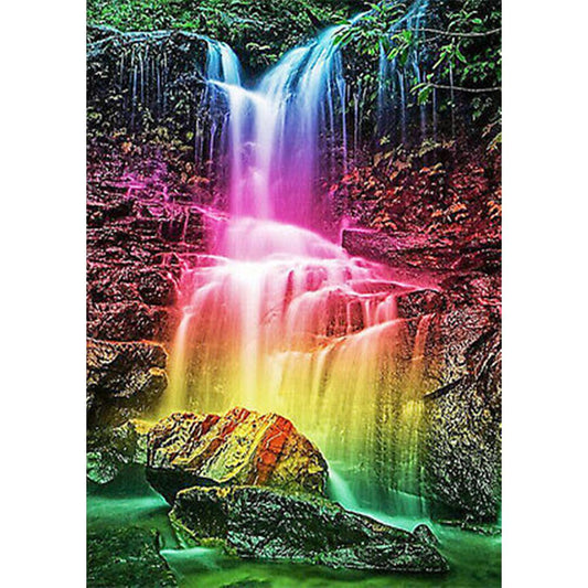 Waterfall - Full Round Drill Diamond Painting 30*40CM