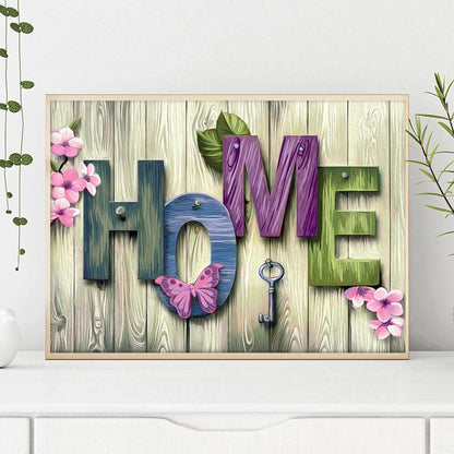 HOME - Full Round Drill Diamond Painting 30*40CM