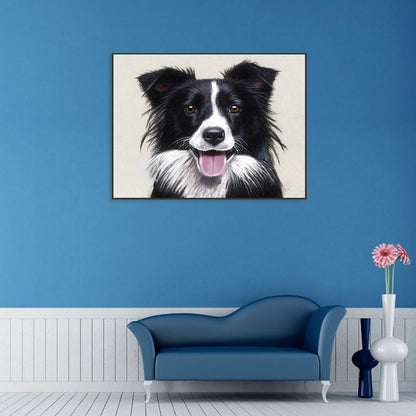 Dog - Full Round Drill Diamond Painting 30*40CM