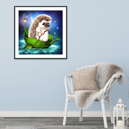 Hedgehog - Full Round Drill Diamond Painting 30*30CM