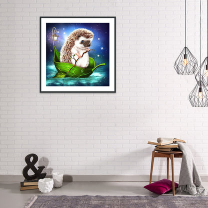 Hedgehog - Full Round Drill Diamond Painting 30*30CM