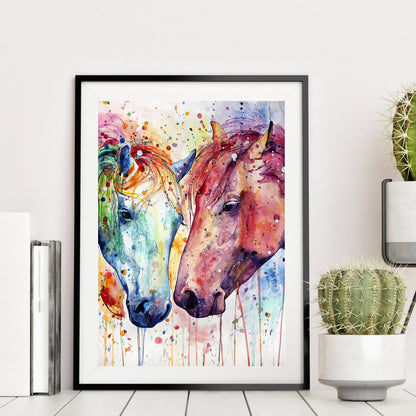 Horse - Full Round Drill Diamond Painting 30*40CM