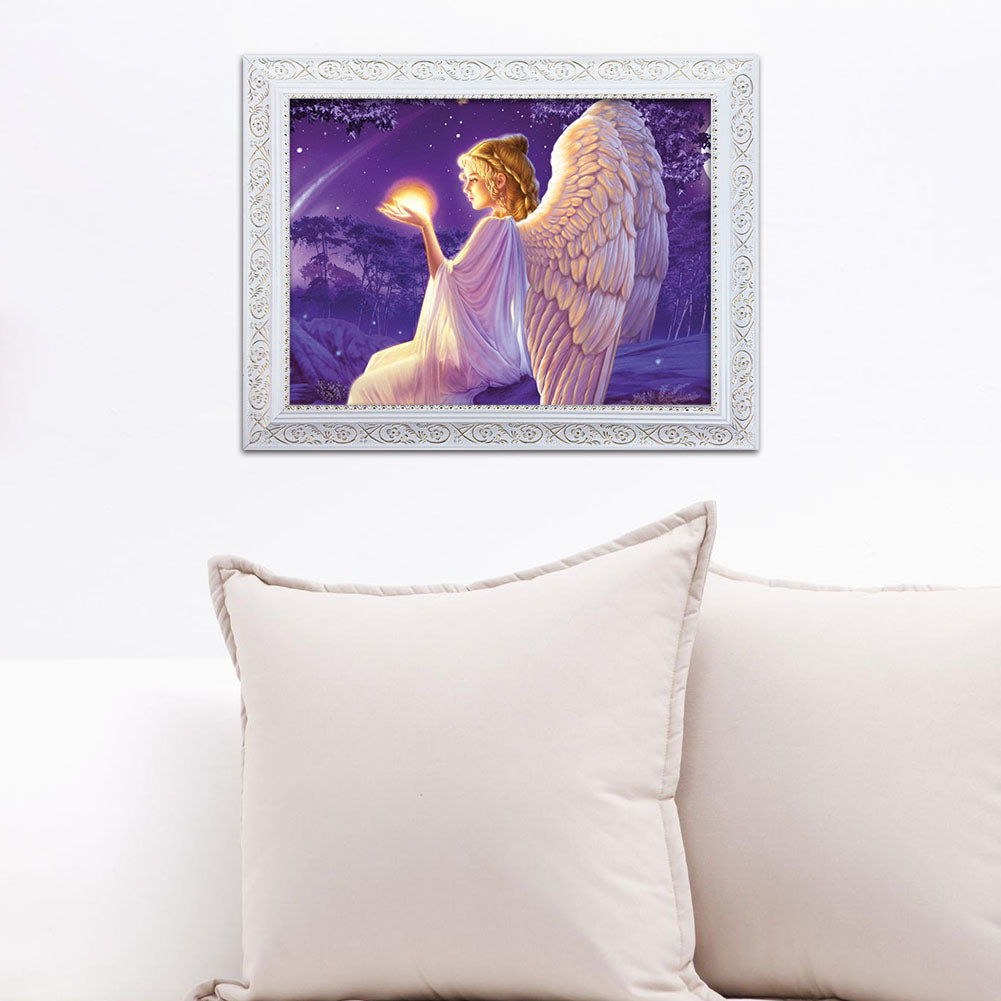 Angel - Full Round Drill Diamond Painting 40*30CM