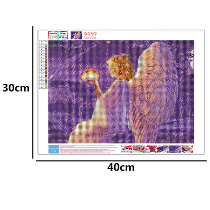 Angel - Full Round Drill Diamond Painting 40*30CM