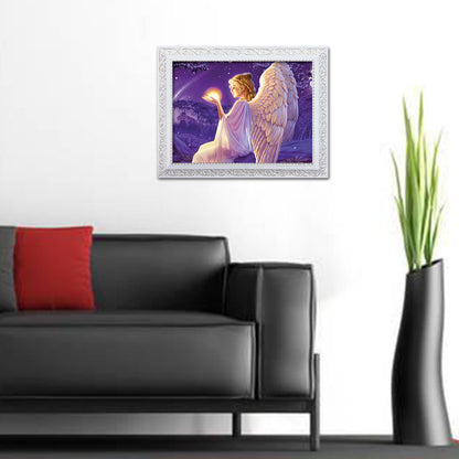 Angel - Full Round Drill Diamond Painting 40*30CM