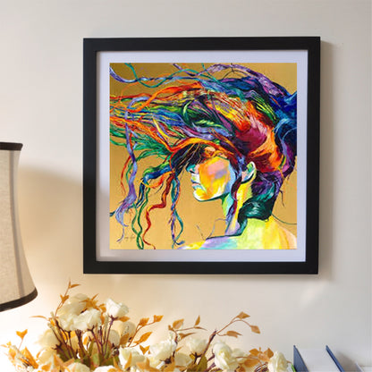 Beauty - Full Round Drill Diamond Painting 30*30CM