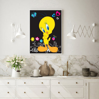 Tweety Bird - Full Round Drill Diamond Painting 30*40CM