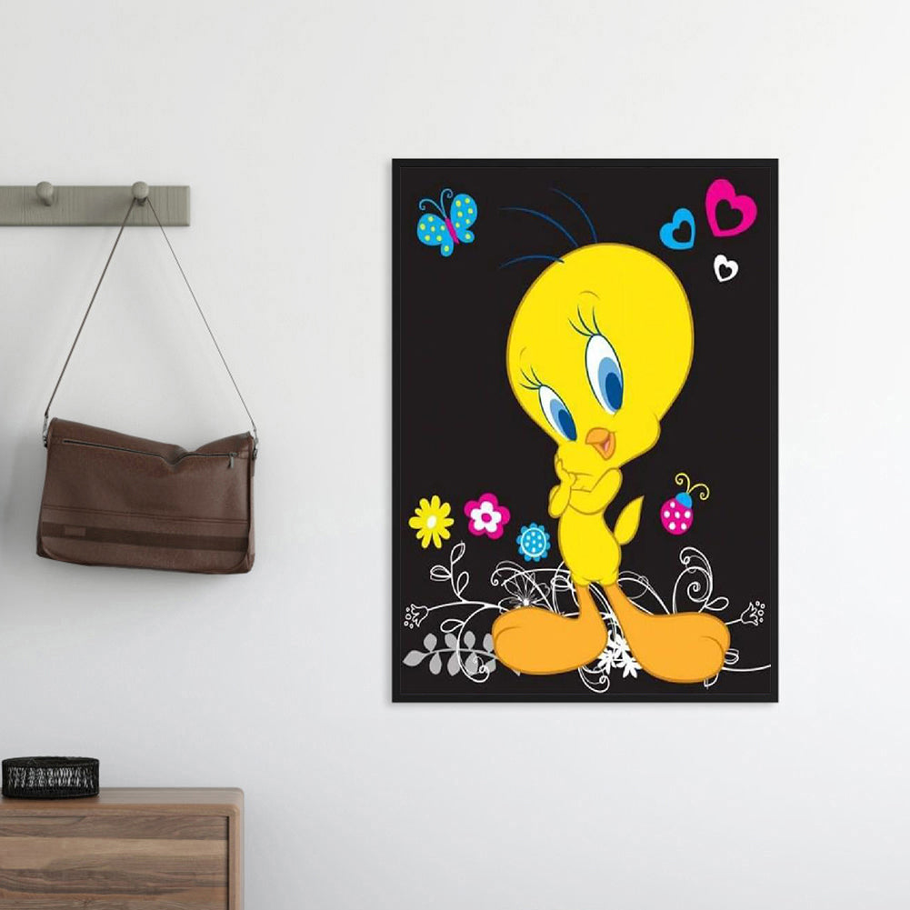 Tweety Bird - Full Round Drill Diamond Painting 30*40CM