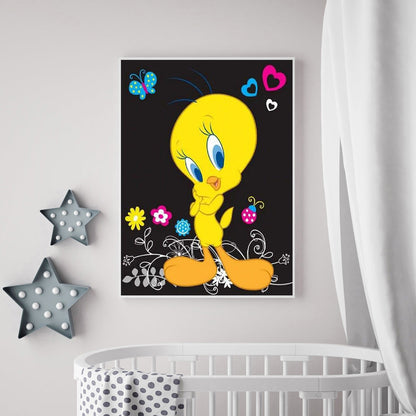 Tweety Bird - Full Round Drill Diamond Painting 30*40CM