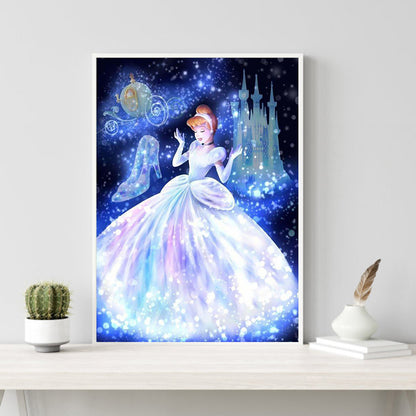 Cinderella - Full Round Drill Diamond Painting 30*40CM