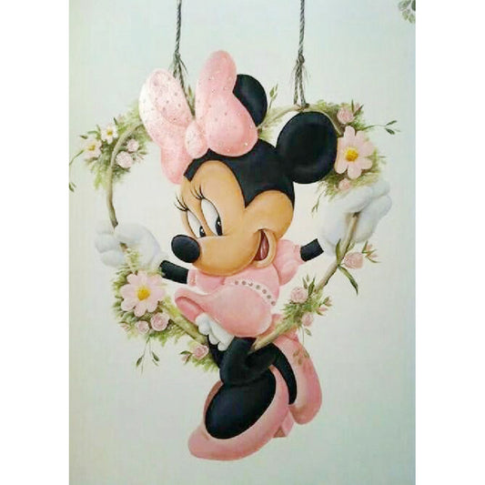 Mickey Mouse - Full Round Drill Diamond Painting 30*40CM