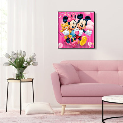 Mickey Mouse - Full Round Drill Diamond Painting 30*30CM