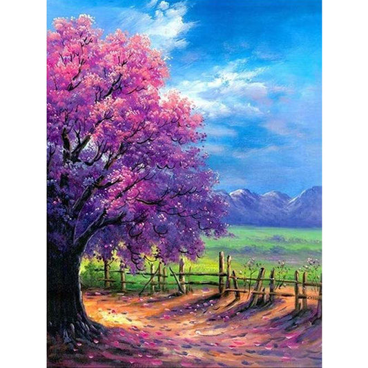 Wonderful Tree - Full Round Drill Diamond Painting 25*30CM