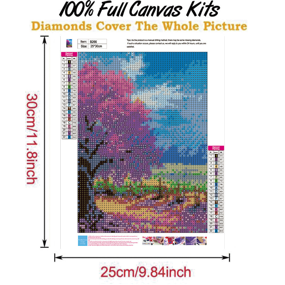 Wonderful Tree - Full Round Drill Diamond Painting 25*30CM