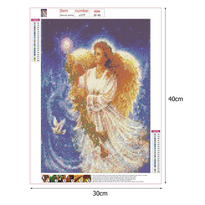 Angel Baby - Full Round Drill Diamond Painting 40*30CM