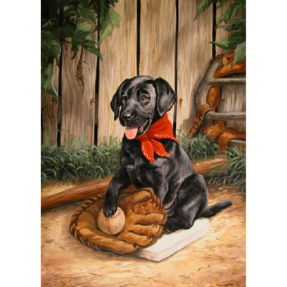 Dog - Full Round Drill Diamond Painting 30*40CM