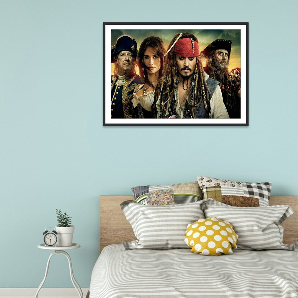 Captain - Full Round Drill Diamond Painting 50*40CM