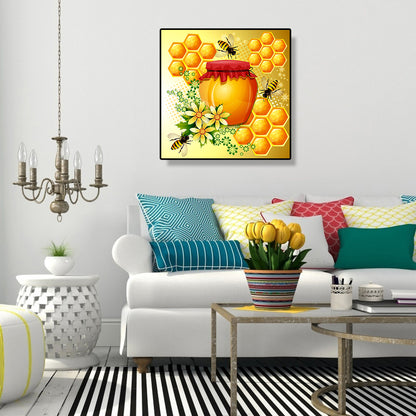 Sweet Honey - Full Round Drill Diamond Painting 30*30CM