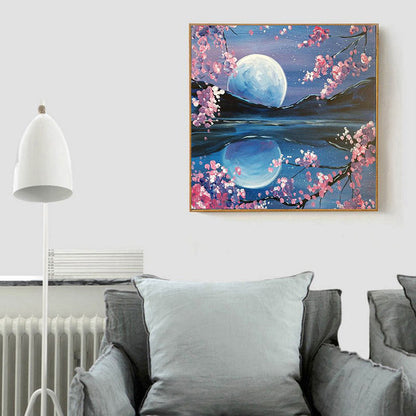 Moon - Full Round Drill Diamond Painting 30*30CM